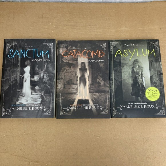 Asylum Ser. Asylum 3-Book Box Set Asylum, Sanctum, Catacomb by Madeleine Roux - Picture 6 of 10